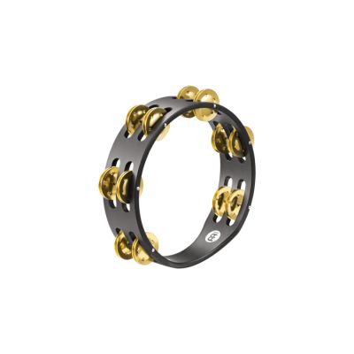MEINL CTA2B-BK PANDERETA 2 ROWS, BRASS JINGLES, BLACK