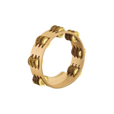 MEINL AE-CMTA3B PANDERETA 3 ROWS, MAPLE SHELL, BRASS JINGLES