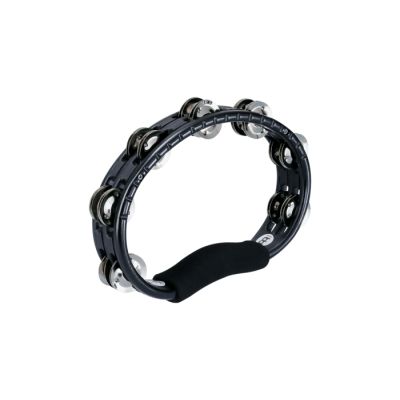 MEINL TMT1BK PANDERETA HAND HELD, STEEL JINGLES, BLACK