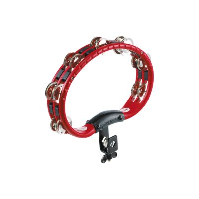 MEINL TMT2R PANDERETA MOUNTABLE, STEEL JINGLES, RED