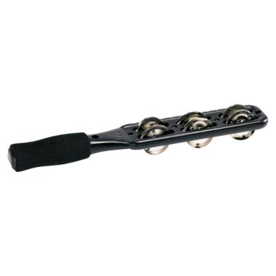 MEINL JG1BK PANDERETA STEEL JINGLES, BLACK