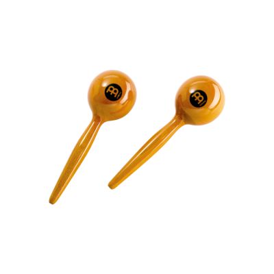 MEINL MWM2AM MARACAS WOOD, BOTH ROUND, AMBER