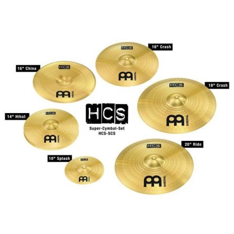 Meinl Set platos HCS Super Set HCS-SCS