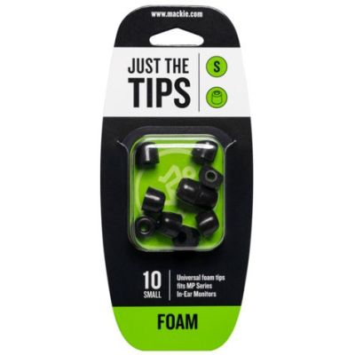 MACKIE MINI AURICULARES MP SERIES SMALL FOAM BLACK TIPS KIT