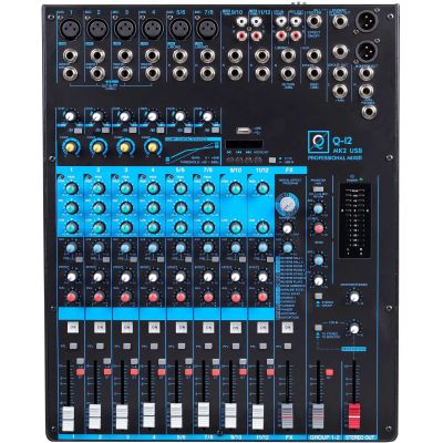 OQAN MESA DE MEZCLAS MIXER Q12 MK2 USB