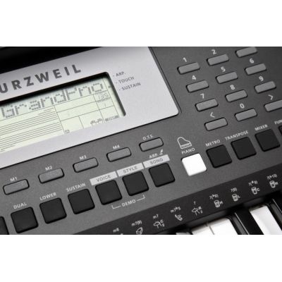 Kurzweil KP-90L teclas iluminadas con Sensibilidad