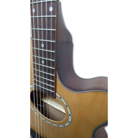 Memphis FT95N Guitarra Electrificada Clásica Natural