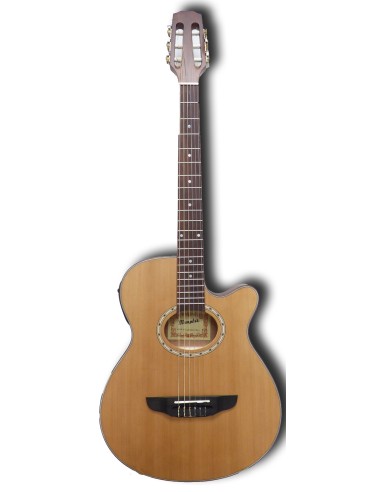Memphis FT95N Guitarra Electrificada Clásica Natural