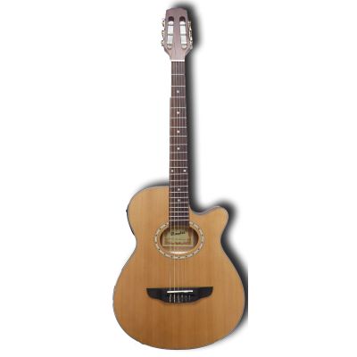 Memphis FT95N Guitarra Electrificada Clásica Natural