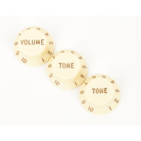 Fender Stratocaster® Knobs, Aged...