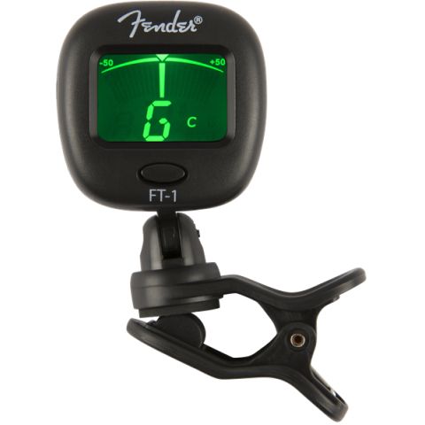 Fender FT-1 Pro Clip-On Tuner, Black