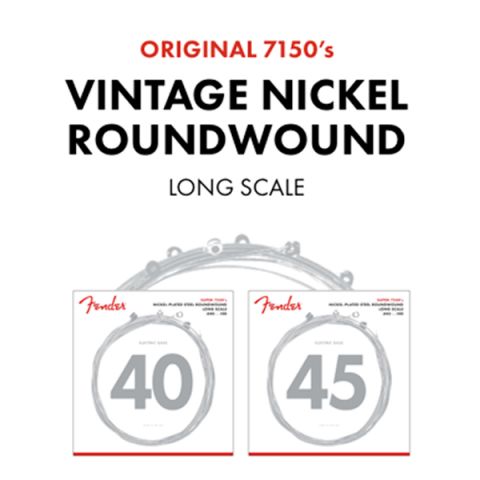 Fender Original 7150 Bass Strings,...