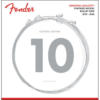 Fender Original Bullet™ 3150R, Pure Nickel, Gauges .010-.046