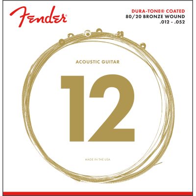 Fender Dura-Tone® 880L 80/20 Coated 12-52