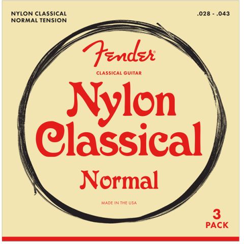 Fender Nylon Acoustic Strings, 100...