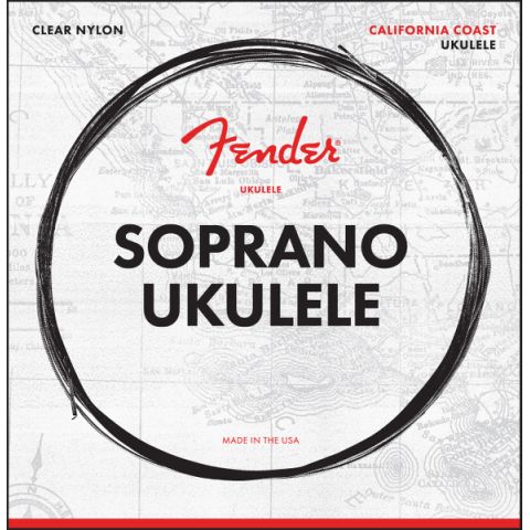Fender Soprano Ukulele Strings, Set...