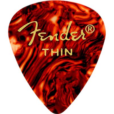 Fender Tortoise Shell, 351 Shape, Thin (12)