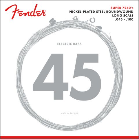 Fender 7250 Bass Strings, Nickel...