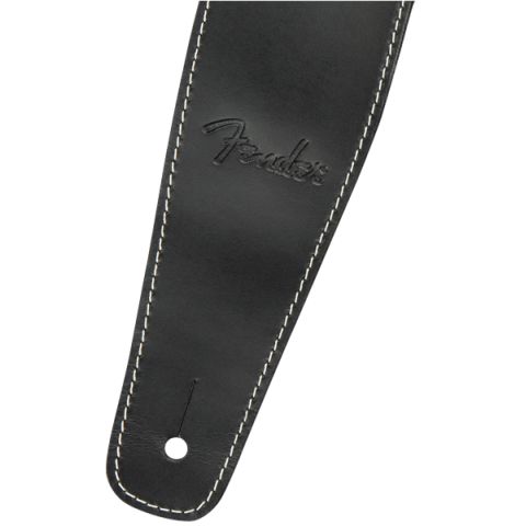 Fender Broken-In Leather Strap, Black...
