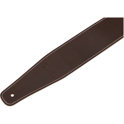 Fender Broken-In Leather Strap, Brown 2.5" 2