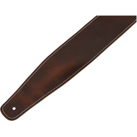 Fender Broken-In Leather Strap, Brown...