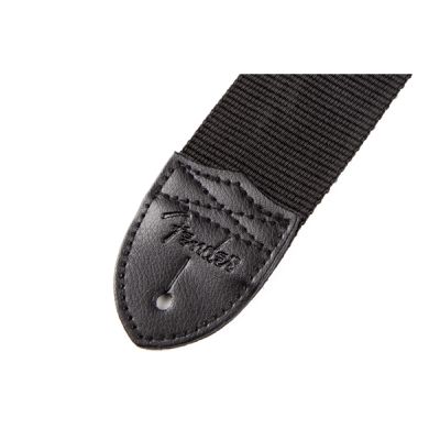Fender 2" Nylon Lightning Bolt Strap, Black 2