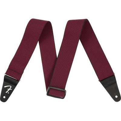 Fender WeighLess™ 2" Tweed Strap, Red