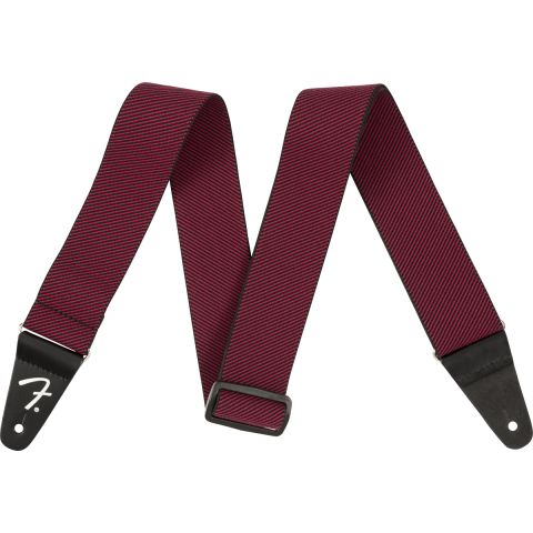 Fender WeighLess™ 2" Tweed Strap, Red
