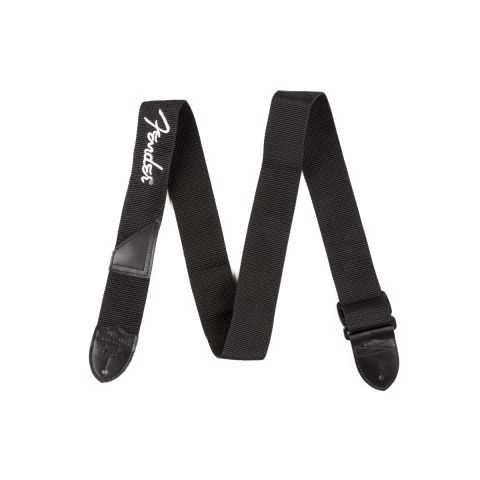 Fender 2" Black Poly Correa con logo...