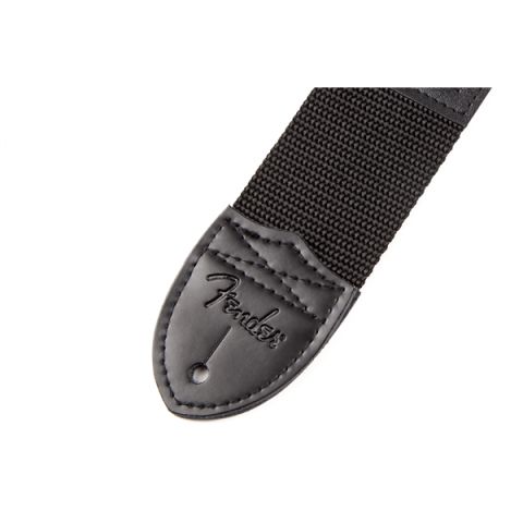 Fender 2" Black Poly Strap w/ Yellow...