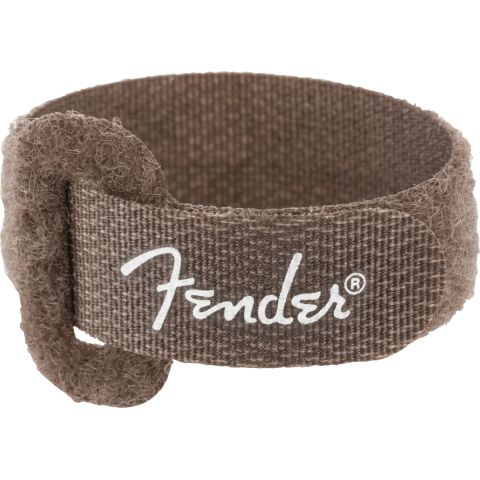 Fender Cable Ties, 7", Black and Brown