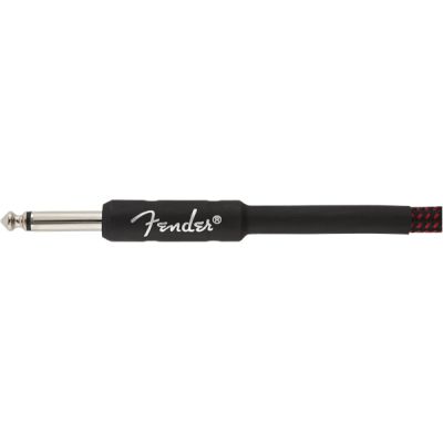 Fender Professional Series Instrument Cable, 15', Red Tweed 2