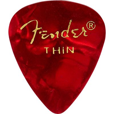 Fender 351 Shape, Red Moto, Thin (12)