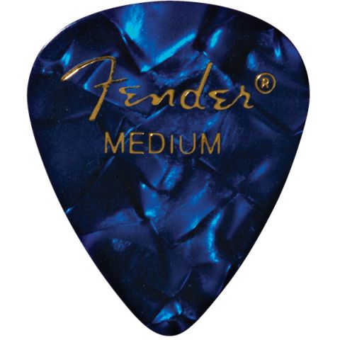 Fender 351 Shape, Blue Moto, Medium (12)
