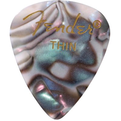 Fender 351 Shape, Abalone, Thin (12)