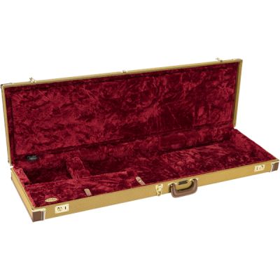 Fender Classic Series Wood Case - Precision Bass®/Jazz Bass®, Tweed 2