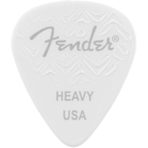 Fender 351 Shape, White, Heavy (6)
