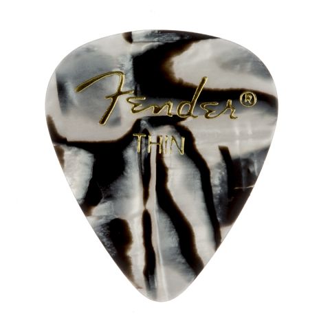 Fender 351 Shape, Zebra, Thin (12)