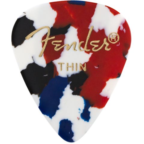 Fender Confetti, 351 Shape, Thin (12)