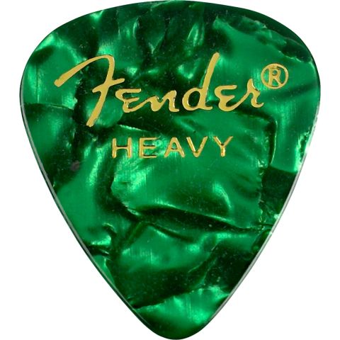 Fender 351 Shape, Green Moto, Heavy (12)