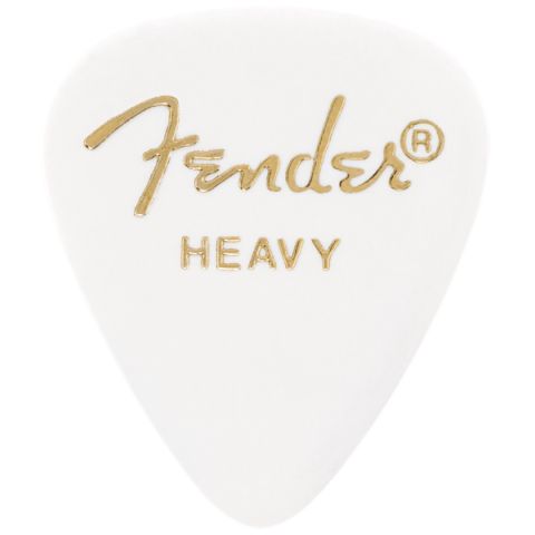 Fender White, 351 Shape, Heavy (12)