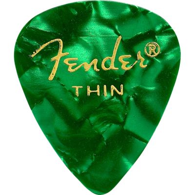 Fender 351 Shape, Green Moto, Thin (12)
