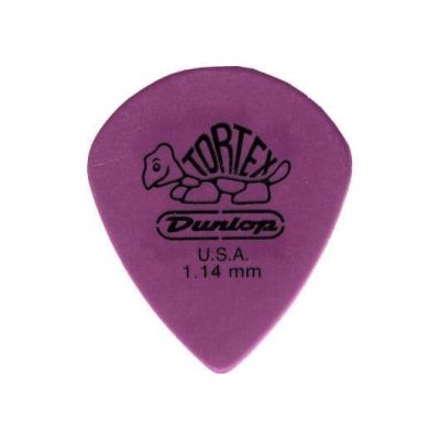 DUNLOP Pack de 12 púas Tortex Jazz III 1,14mm