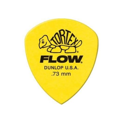 DUNLOP Pack 12 púas Tortex Flow 0,73mm