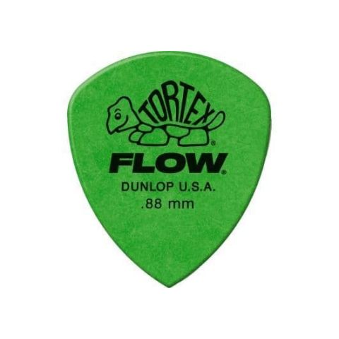 DUNLOP Pack 12 púas Tortex Flow 0,88mm