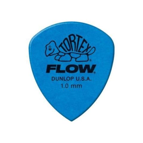 DUNLOP Pack 12 púas Tortex Flow 1,00mm