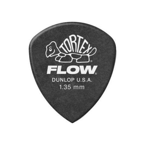 DUNLOP Pack 12 púas Tortex Flow 1,35mm