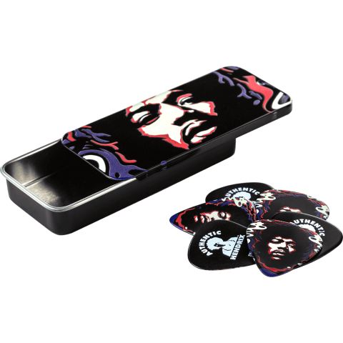DUNLOP Caja de 6 púas JIMMY HENDRIX...
