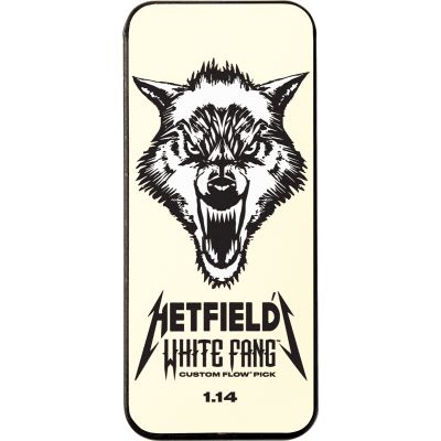 DUNLOP Caja de 6 púas James Hetfield White Fang 1,40mm 2