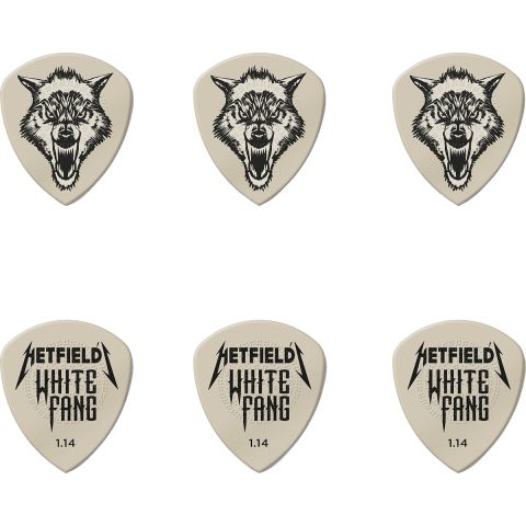 DUNLOP Caja de 6 púas James Hetfield...